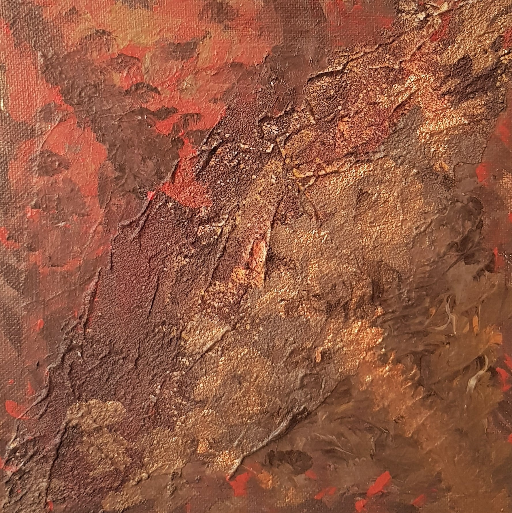 Aufruhr - 20x20cm